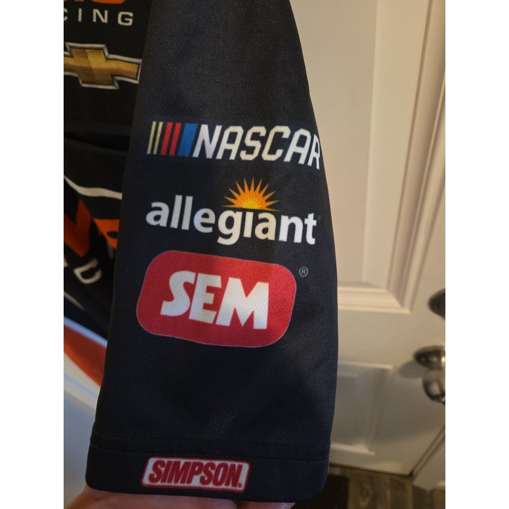 Johnny Sauter GMS Nascar Truck Series Racing Race Pit‎ Crew Jersey Shirt Size M - Picture 4 of 5